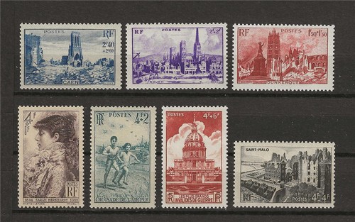 France 1945 caen - france,